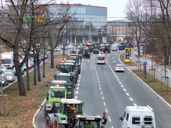 Polizei mit Bilanz nach großem Bauernprotest in Nürnberg - "in der Spitze rund 5000 Teilnehmer"