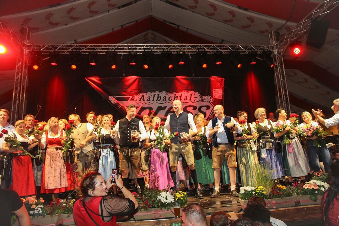 Am letzten Tag vom Bierfest wurde nochmal richtig gefeiert.