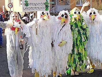 So sehen sie aus, die "Legehennen" aus Poppenroth. Foto: Wolfgang Wimmel