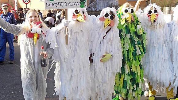 So sehen sie aus, die "Legehennen" aus Poppenroth. Foto: Wolfgang Wimmel