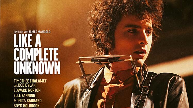 "Like A Complete Unknown" ist eine Filmbiografie über die ersten Karriere-Jahre von Bob Dylan.