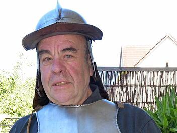 Heinrich Winkelmann ist häufig geharnischt unterwegs. Foto: Rainer Lutz