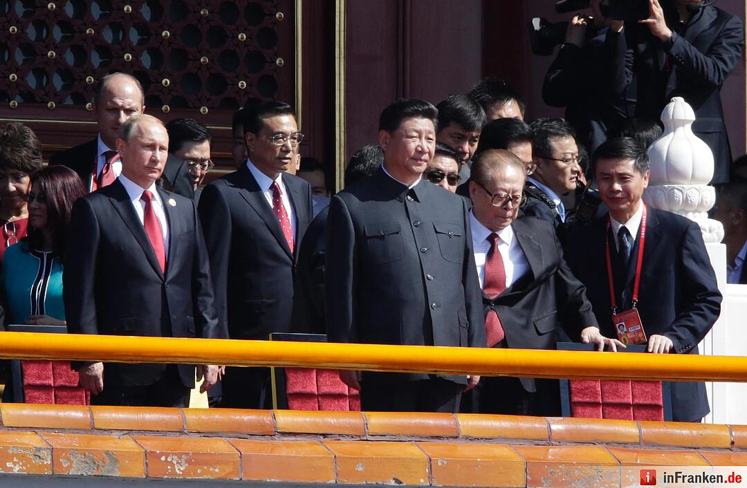 Militärparade in China