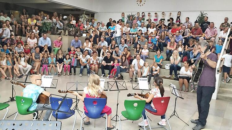 Die Jeki-Sch&uuml;ler bewiesen, wie viel sie schon gelernt haben. Foto: privat