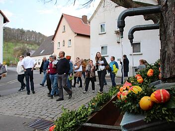 Eindrücke vom Stadt-Spaziergang durch Arnshausen. Foto: Ralf Ruppert
