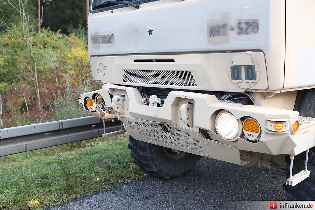 Unfall auf A6 mit US-Panzer