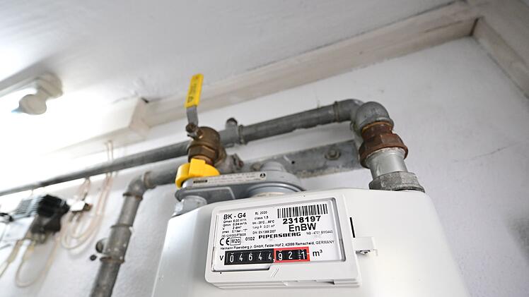 Gasheizung - Gasz&auml;hler