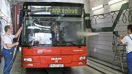 41 neue Linienbus wurden im vergangenen Jahr f&uuml;r Oberfranken angeschafft. Foto: Archiv/Simone Bastian