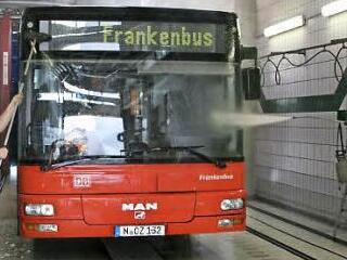 41 neue Linienbus wurden im vergangenen Jahr f&uuml;r Oberfranken angeschafft. Foto: Archiv/Simone Bastian