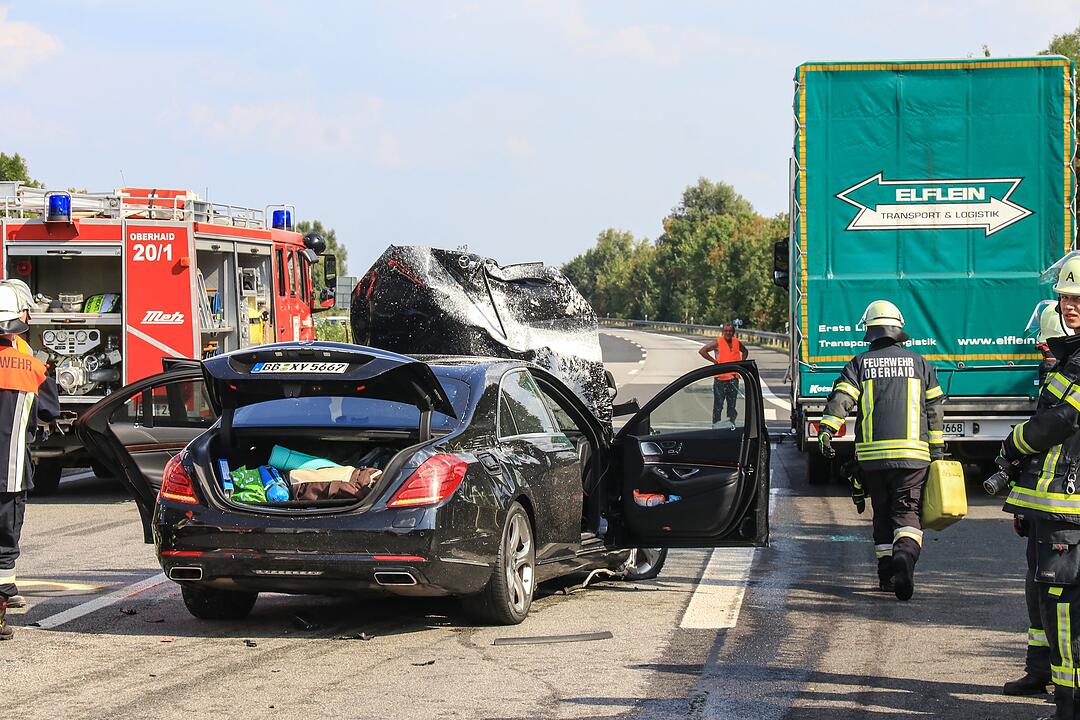 A70 bei Viereth: Kollision im Feierabendverkehr