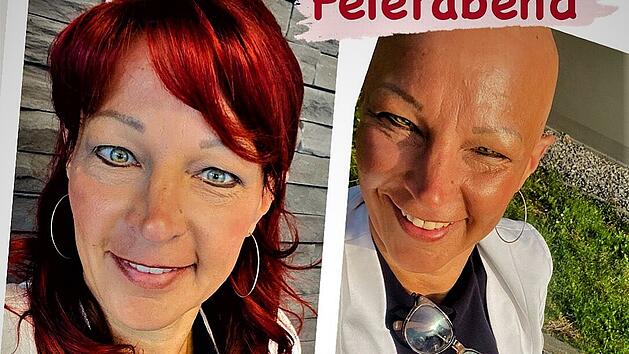 Michaela startet im Job mit feuerroten Haaren in den Tag. Nach Feierabend dann lieber "oben ohne".
