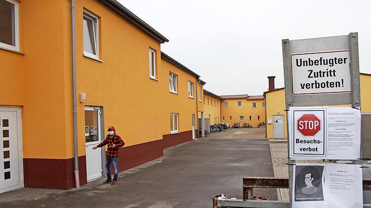 Die 130 Plätze in der Gemeinschaftsunterkunft in Höchstadt sind nicht mehr alle belegt.  Foto: Andreas Dorsch