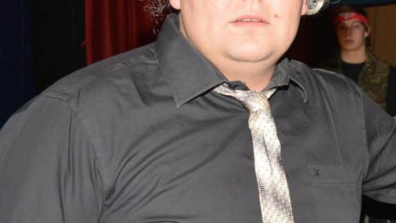 Aus Maroldsweisach kam diese "weibliche Vertretung", Kai Wunderlich