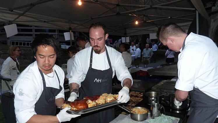 Impressionen vom Wernsteiner Schlosskonzert. Foto: Werner Rei&szlig;aus