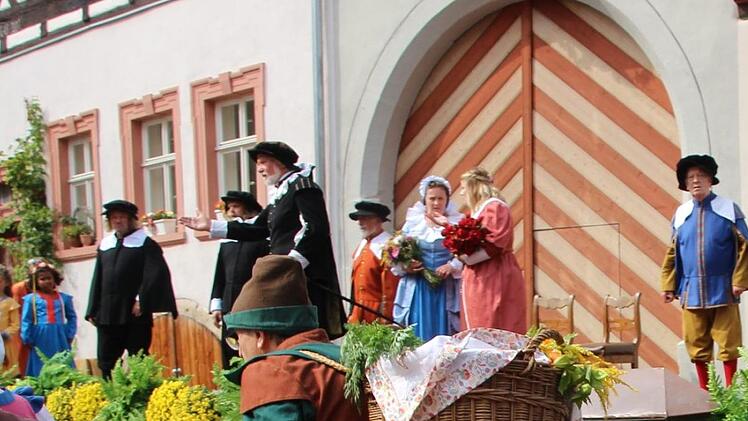 Heimatspiel in Münnerstadt. Foto: Heike Beudert