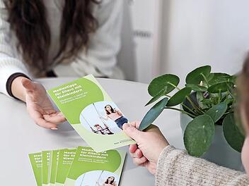 Der Flyer ist in vielen Kindertagesst&auml;tten und Schulen des Landkreises erh&auml;ltlich.