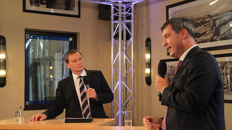 Söder und Ebert.  Foto: Jürgen Gärtner