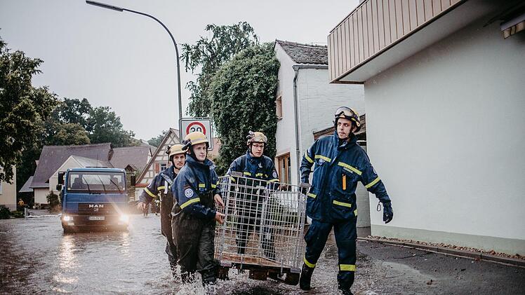 So sah es im Juli in Heroldsbach aus. Foto: THW Forchheim/Nicole Endres