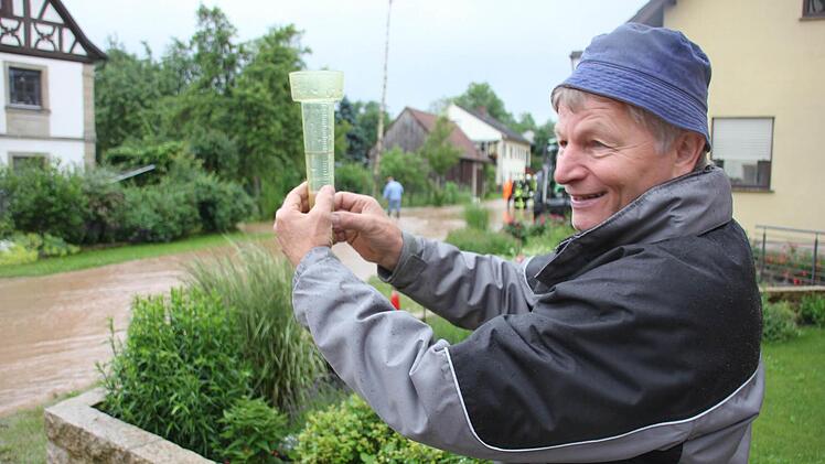 31 Liter Niederschlag wurden in Salmsdorf gemessen. Foto: Ralf Kestel