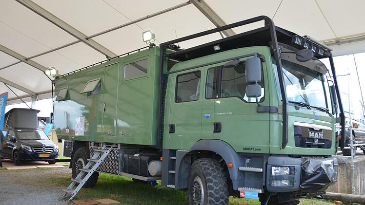 Die Offroad-Messe Abenteuer und Allrad in Bad Kissingen in 2019. Peter Rauch