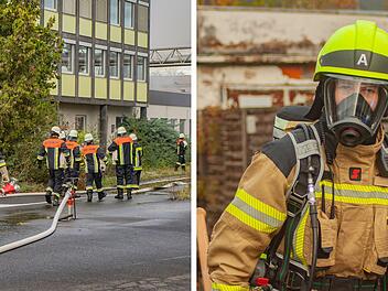 Feuerwehr-Gro&szlig;einsatz in Dietersheim: Lagerhalle brennt vollst&auml;ndig aus