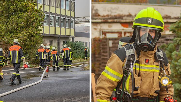 Feuerwehr-Gro&szlig;einsatz in Dietersheim: Lagerhalle brennt vollst&auml;ndig aus