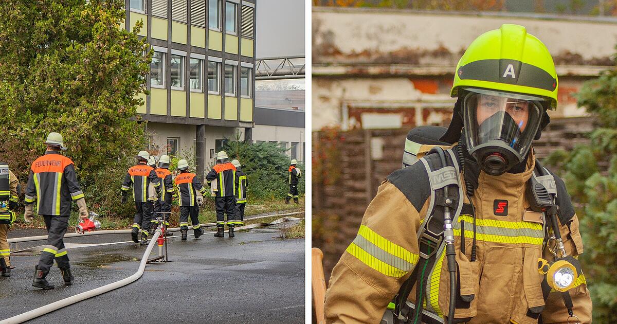 Feuerwehr-Großeinsatz in Dietersheim: Lagerhalle brennt vollständig aus