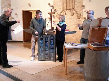 Das Mysterienspiel in der Bad Brückenauer Friedenskirche markierte für die evangelischen Christen regelmäßig das Ende der Fastenzeit. Wegen Corona muss die beliebte Aufführung erneut ausfallen. Unser Bild entstand bei den letzten Probenarbeiten im Jahr 2019. Foto: Archiv/Rolf Pralle
