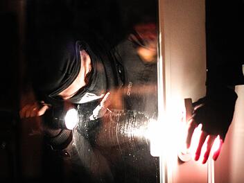 Einbruch Einbrecher Symbol