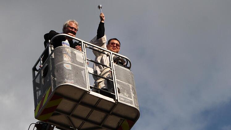 Tanz in den Mai in Bad Brückenau Foto: Ulrike Müller