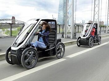 Das vierrädrige Pedelec "Bio-Hybrid" soll 2021 in Serie produziert werden.  Foto: Bio-Hybrid GmbH