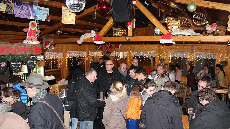 2019 feierten die Kulmbacher zuletzt gemütlich im Winterdorf.