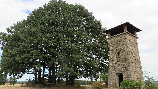 Vom Spitzeichener Turm bietet sich ganzj&auml;hrig ein herrlicher Blick in alle Himmelsrichtungen. Foto: Erich Olbrich
