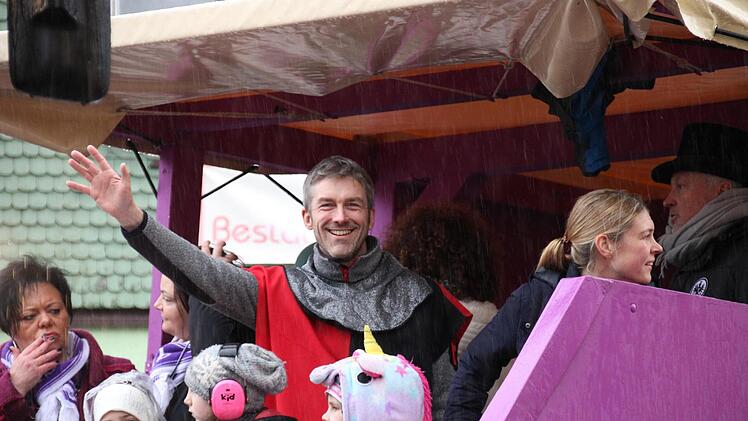 Faschingsumzug in Bad Brückenau 2020 Foto: Ulrike Müller