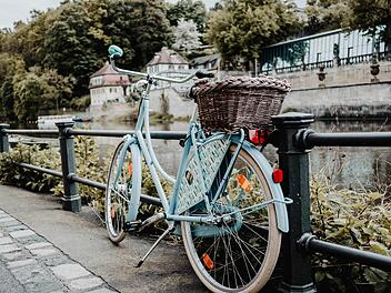 Fahrradfahren boomt - auch in der Corona-Krise. In unserer großen Frühjahrsserie "Franken radelt" lesen Sie deshalb in den kommenden acht Wochen Reportagen, Tipps und Interviews rund um das Radfahren. Foto: Lea Schreiber