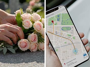 Blumenschmuck von Grab geklaut - Peilsender darin versteckt
