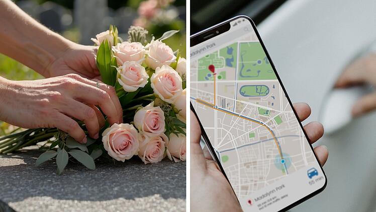 Blumenschmuck von Grab geklaut - Peilsender darin versteckt