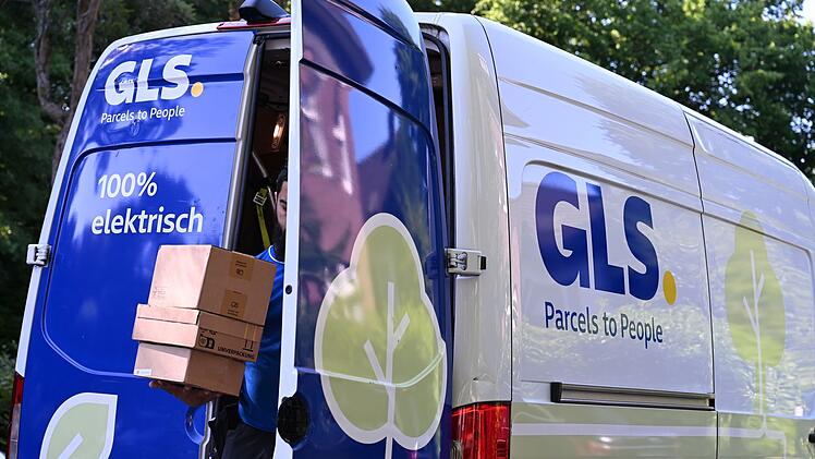 Paketbote von GLS