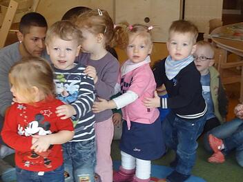 16 Kinder besuchen derzeit die Krippe. Die ist damit völlig ausgebucht. Foto: Elli Stühler