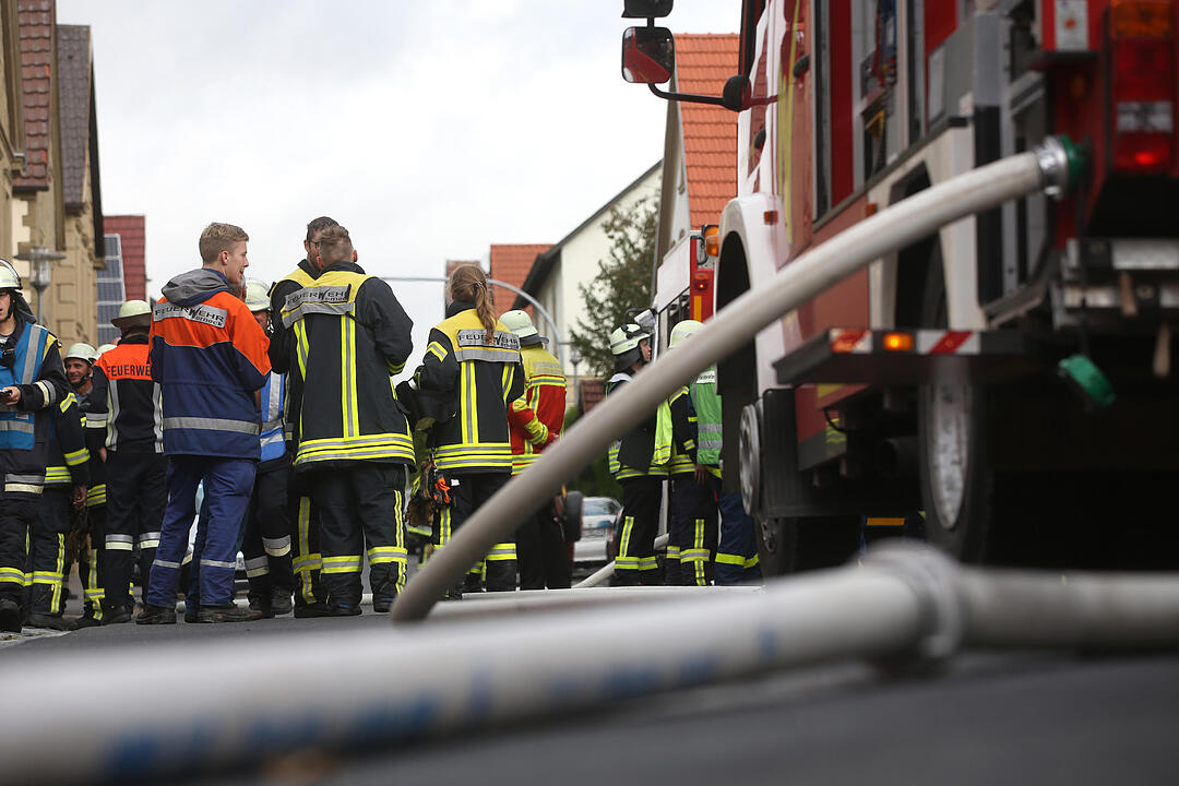 Brand im Kreis Schweinfurt vernichtet Scheune