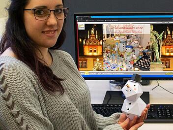 Kim Sharma hat den digitalen Adventskalender der Stadt Coburg mit konzipiert.  Foto: Louay Yassin