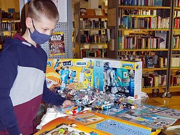 "Die Lego Mindstorms sind richtig cool", findet Florian Behrschmidt.Heike Schülein