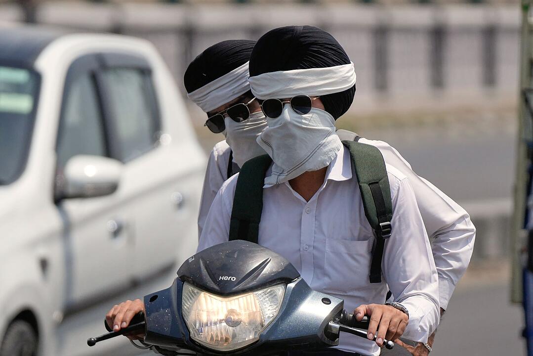Hitze in Indien