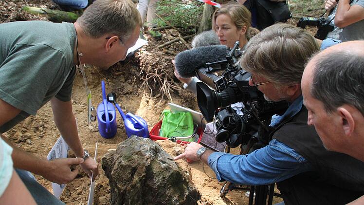 Das Medieninteresse an der Entdeckung war groß.