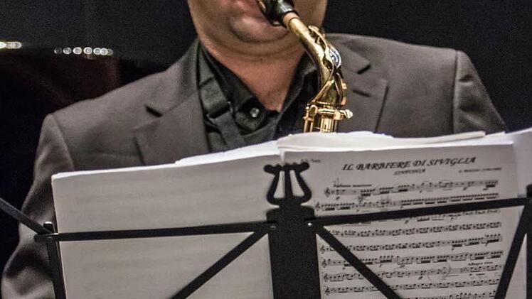 Zum Saison-Ausklang begeisterte das Alliage-Quintett beim Coburger "Verein" (von links) Foto: Jochen Berger