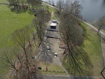 Aus der alten Anlage auf der Sportinsel soll ein moderner Skatepark werden. Foto: Populär Handcrafted Skateparks