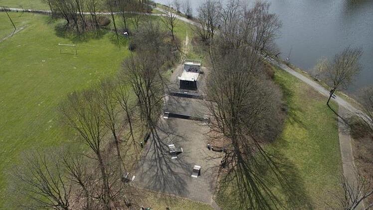 Aus der alten Anlage auf der Sportinsel soll ein moderner Skatepark werden. Foto: Populär Handcrafted Skateparks