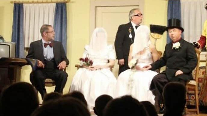 Eine "Hochzeit mit Hindernissen" erheiterte das Publikum im vergangenen Jahr.  Fotos: Andreas Lomb