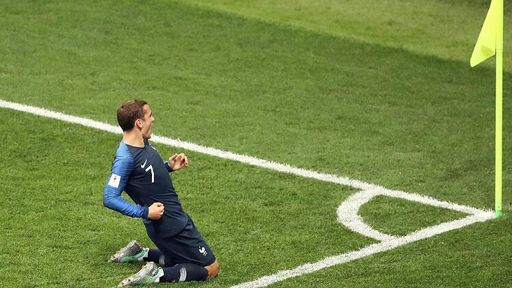 Frankreich jubelt - Fußball-Weltmeister 2018! Foto: Christian Charisius/dpa