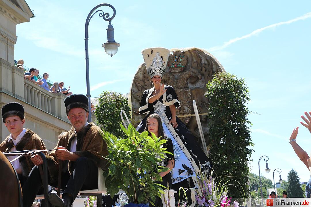 Rakoczyfest in Bad Kissingen mit Umzug; Foto: Barbara Herbst